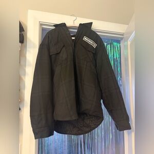 Manifests Black Men's Jacket